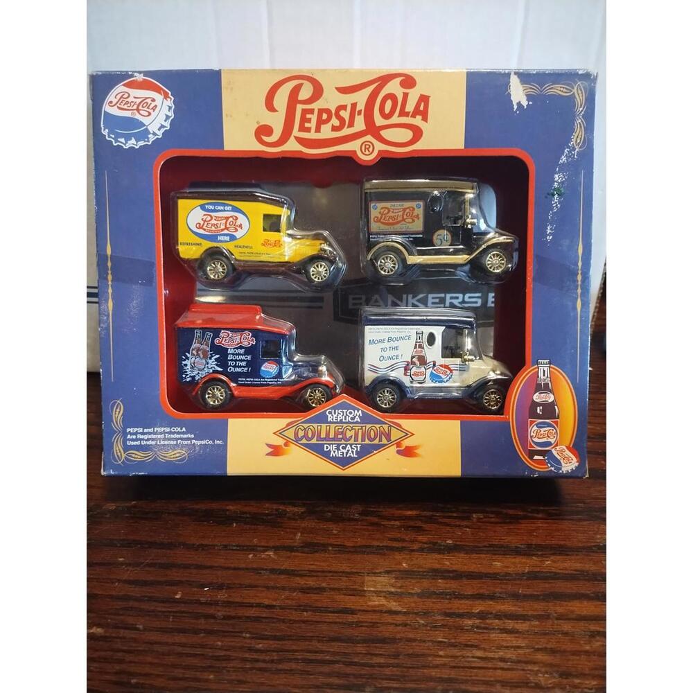 Pepsi Cola Custom Replica Collection Die Cast Metal Trucks‎